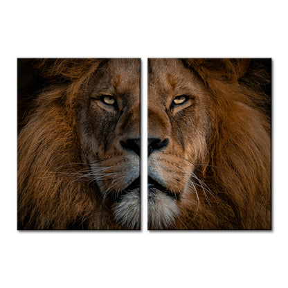 The Lion Large Wall Art