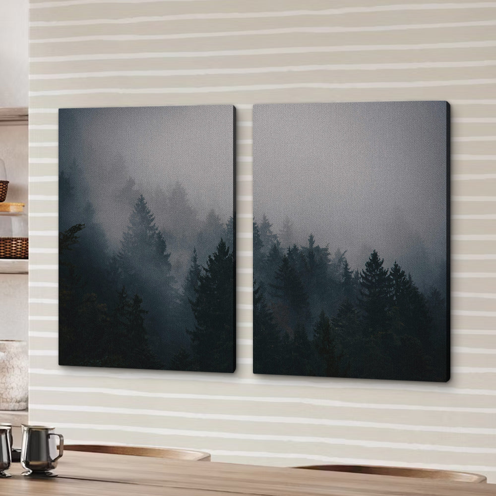 Indigo Forest Wall Art