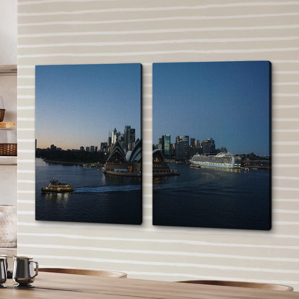 Breathe In The Bay Large Wall Art