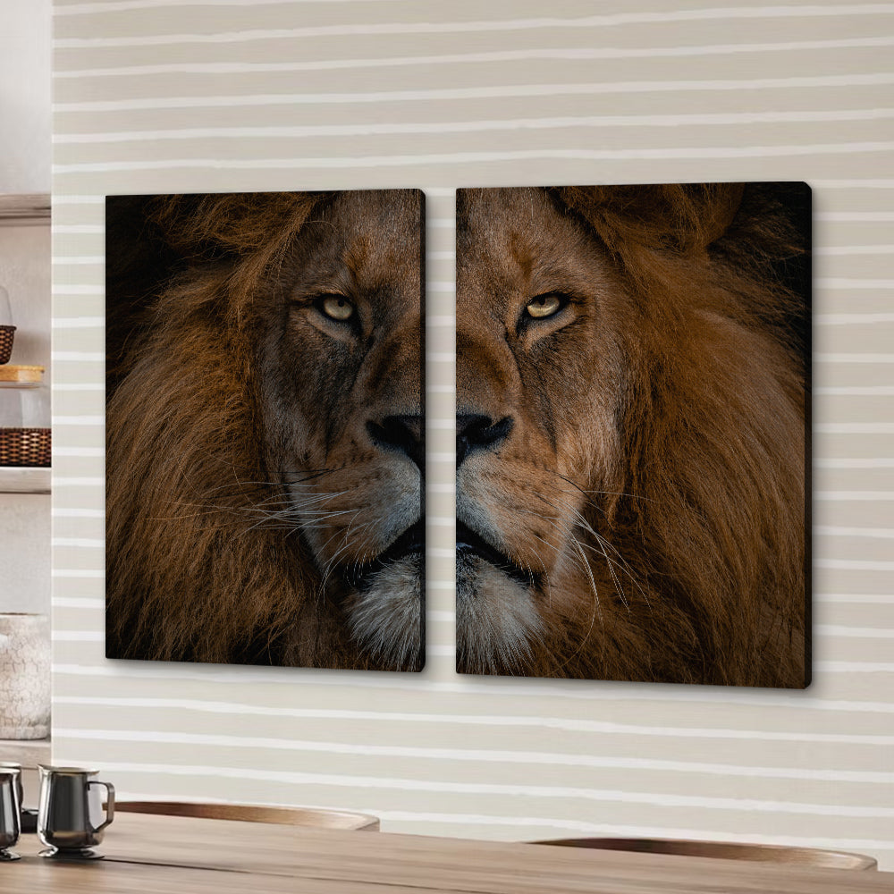 The Lion Large Wall Art