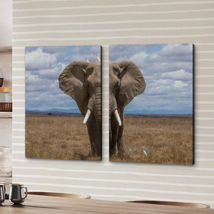 Safari Elephant Wall Art