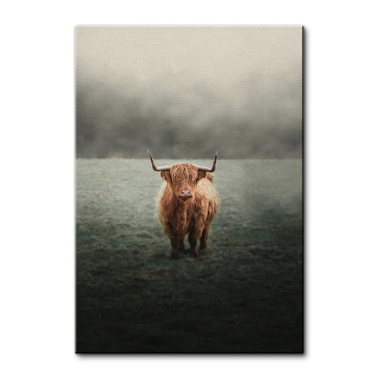 Mystery Highland Cow Wall Art