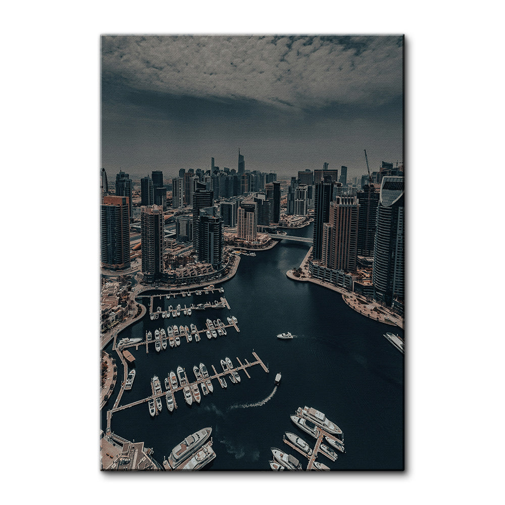 Skyline Of Gold Large Wall Art