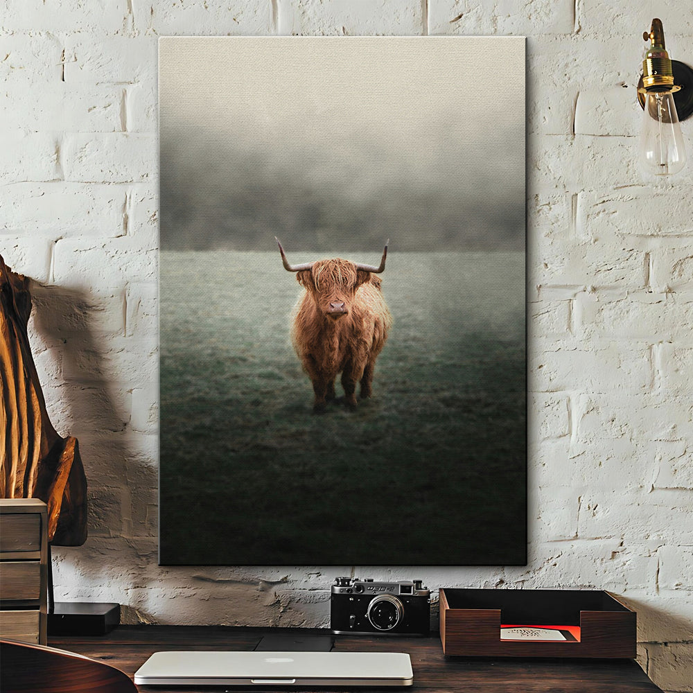Mystery Highland Cow Wall Art