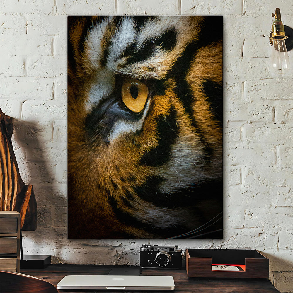 Tiger Eyes Large Wall Art