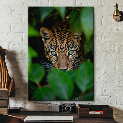 Forest Leopard Large Wall Art