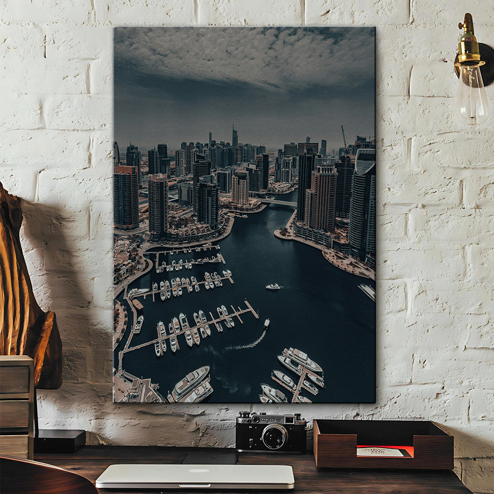 Skyline Of Gold Large Wall Art