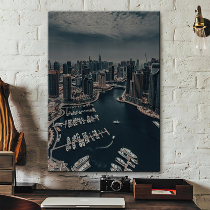 Skyline Of Gold Large Wall Art