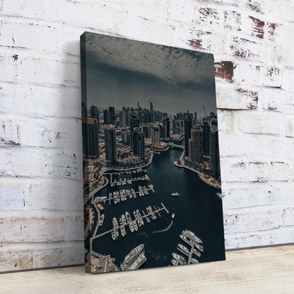 Skyline Of Gold Large Wall Art