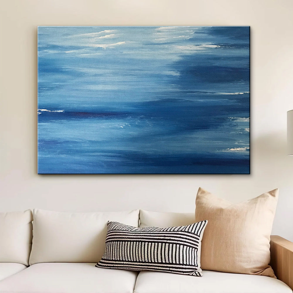 Blue Beach Wall Art