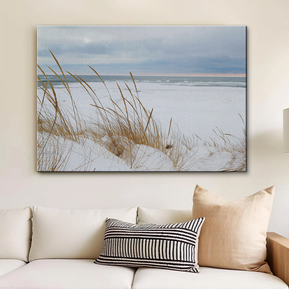 White Sand Wall Art