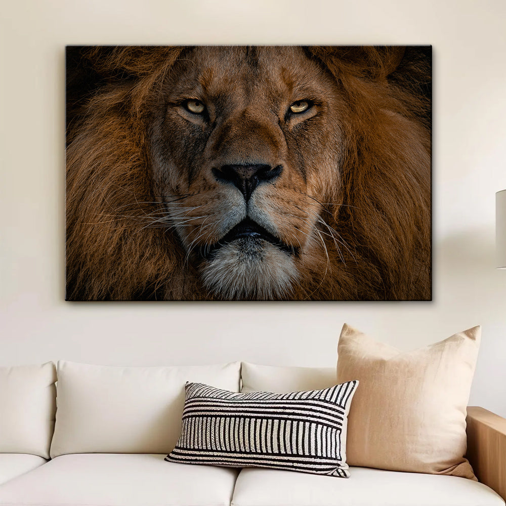 The Lion Large Wall Art
