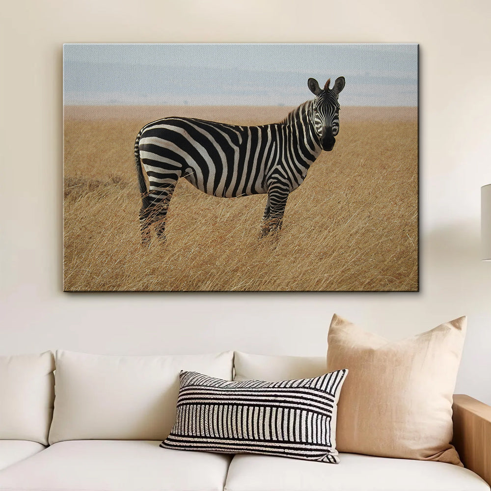 Safari Zebra Wall Art