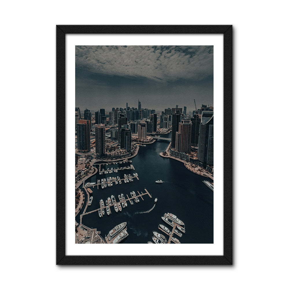 Skyline Of Gold Large Wall Art
