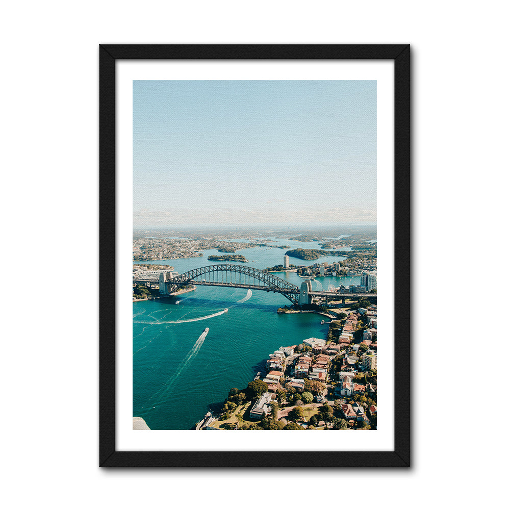Sunset Over The Sails Large Wall Art