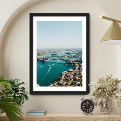 Sunset Over The Sails Large Wall Art
