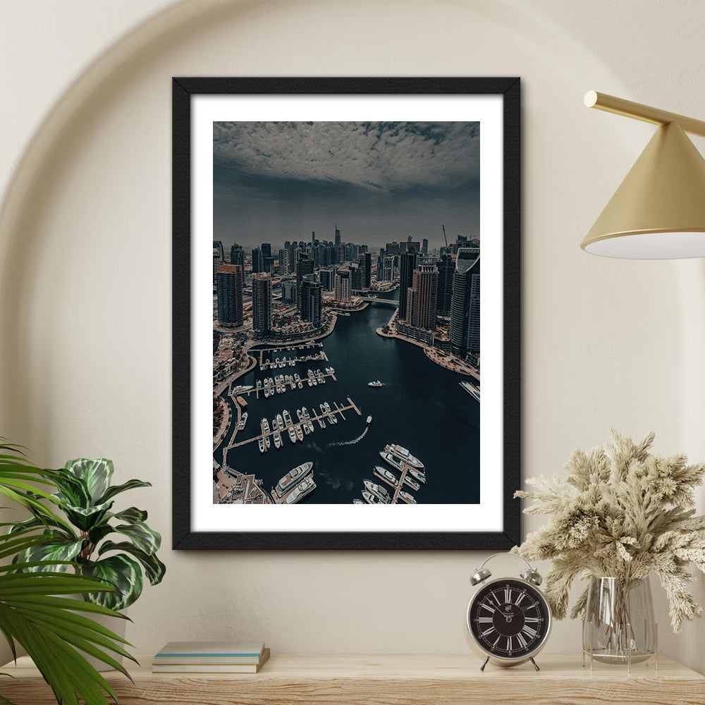 Skyline Of Gold Large Wall Art