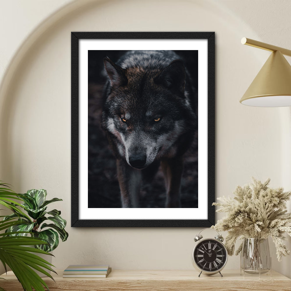 The Wolf Large Wall Art