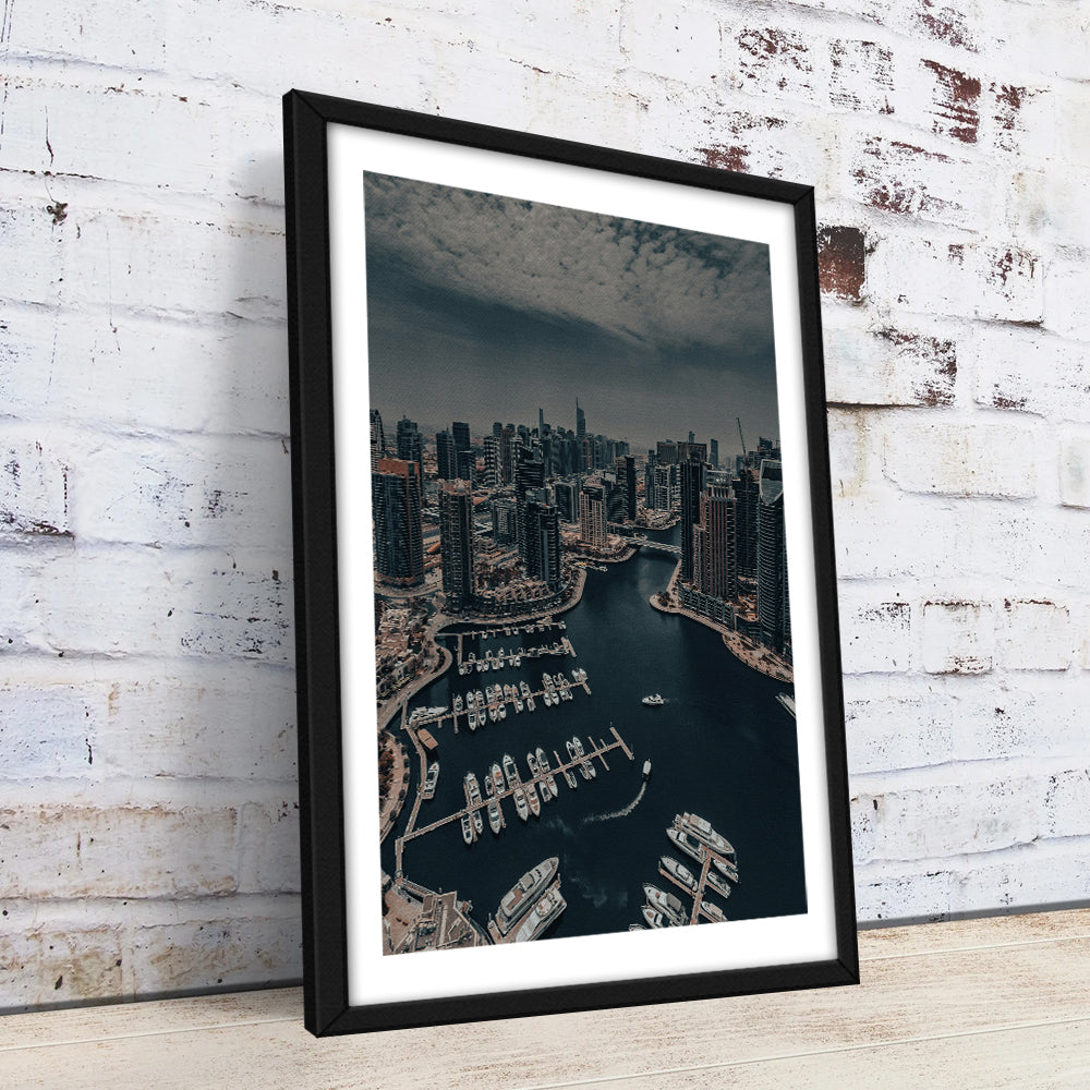 Skyline Of Gold Large Wall Art