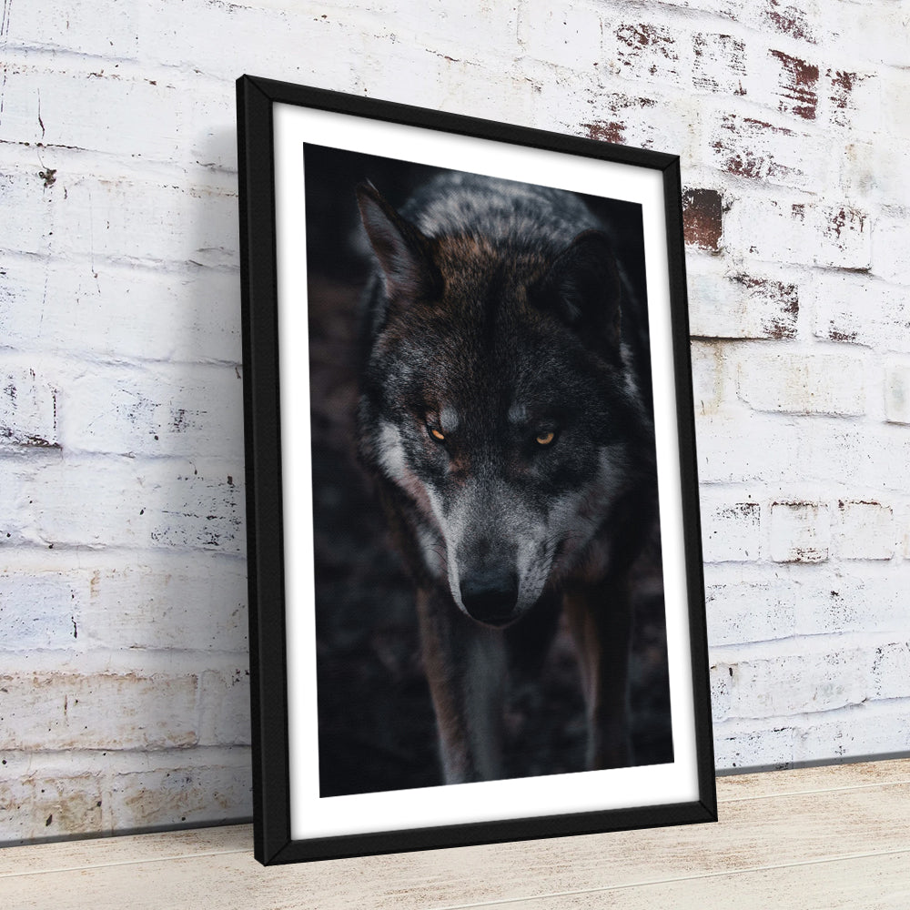 The Wolf Large Wall Art
