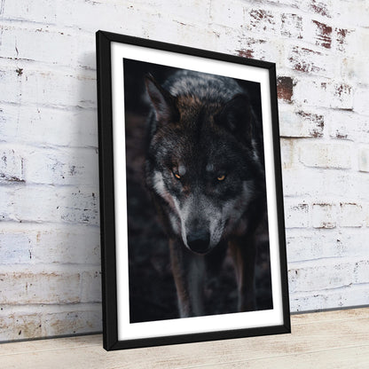 The Wolf Large Wall Art