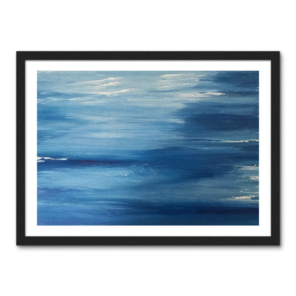 Blue Beach Wall Art