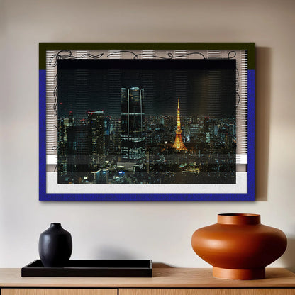 Tokyo At Night Large Wall Art