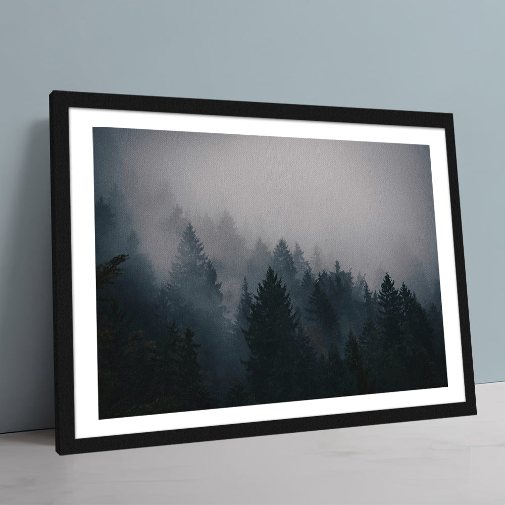 Indigo Forest Wall Art