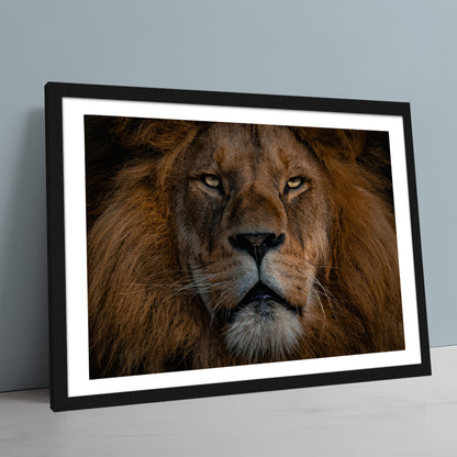 The Lion Large Wall Art