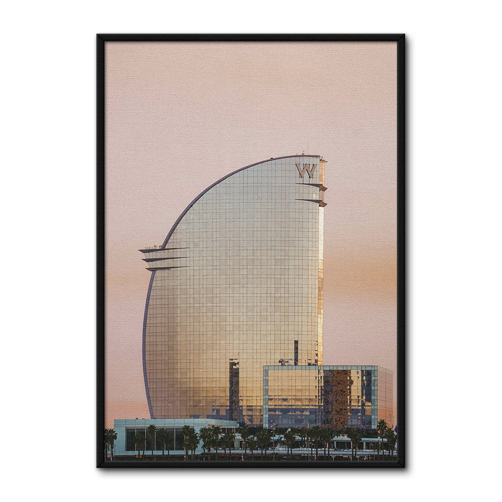 Morning In Barcelona Large Wall Art