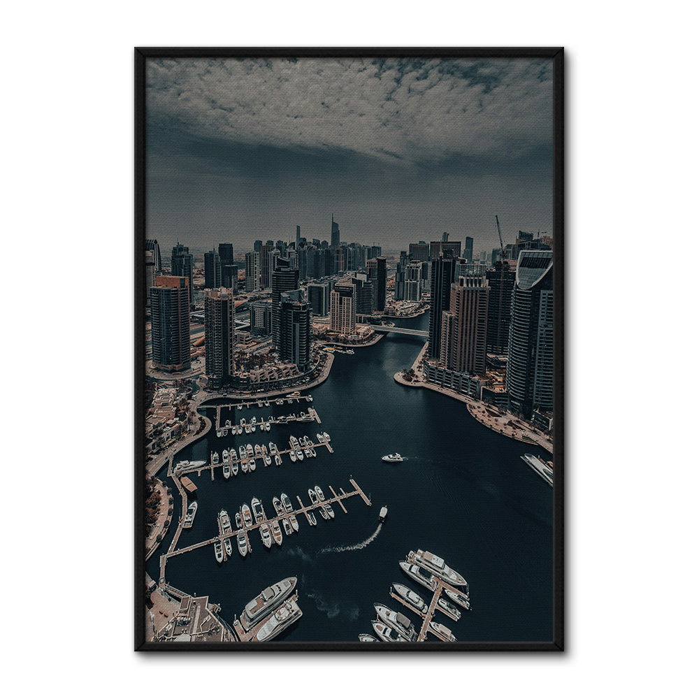 Skyline Of Gold Large Wall Art