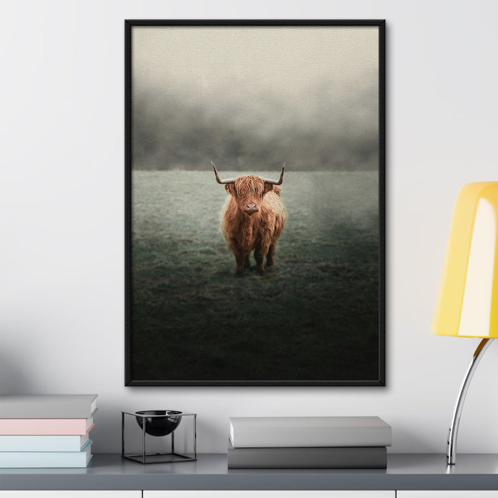 Mystery Highland Cow Wall Art