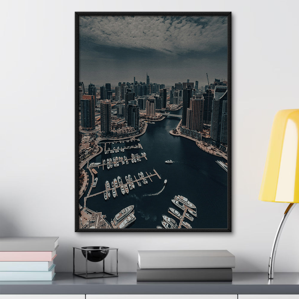 Skyline Of Gold Large Wall Art