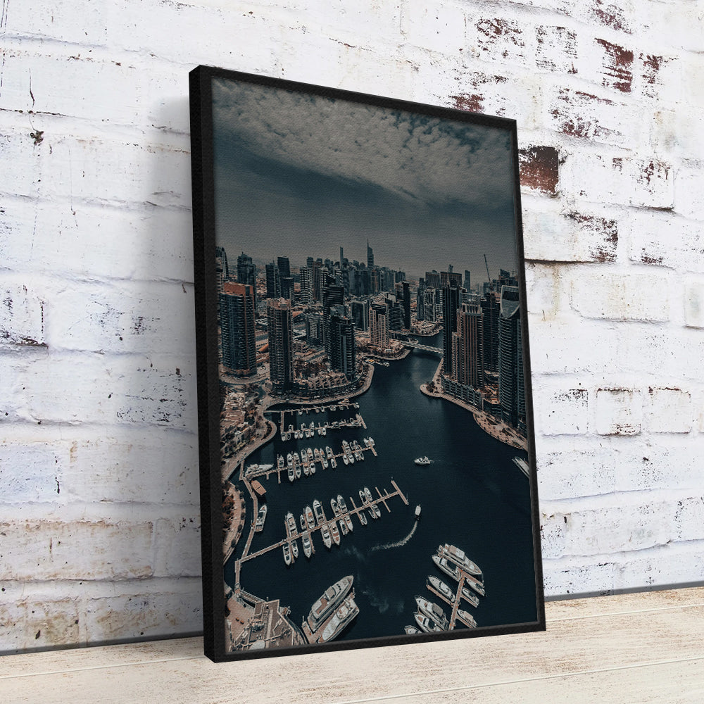 Skyline Of Gold Large Wall Art