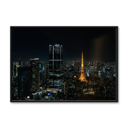 Tokyo At Night Large Wall Art
