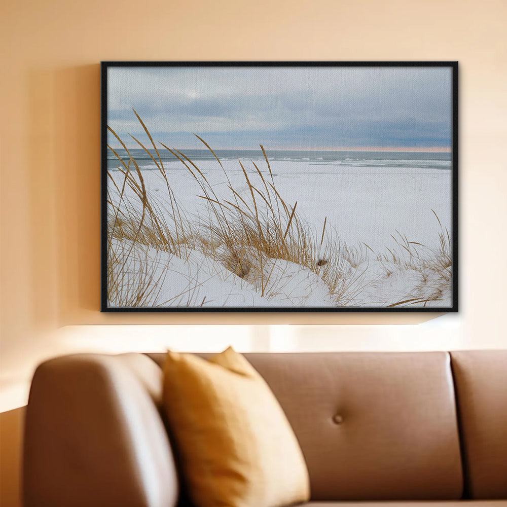 White Sand Wall Art