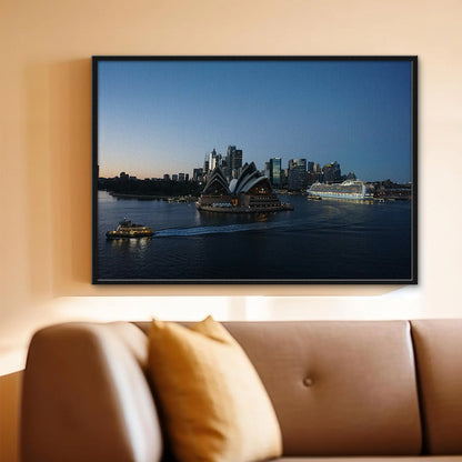 Breathe In The Bay Large Wall Art