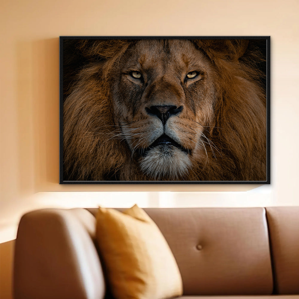 The Lion Large Wall Art