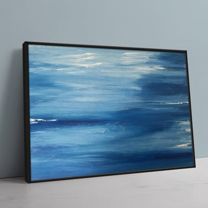 Blue Beach Wall Art