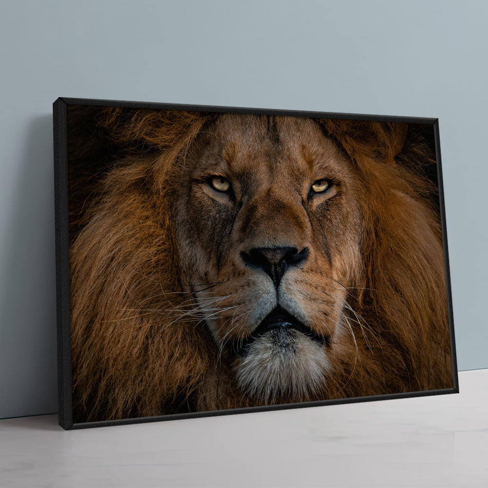 The Lion Large Wall Art