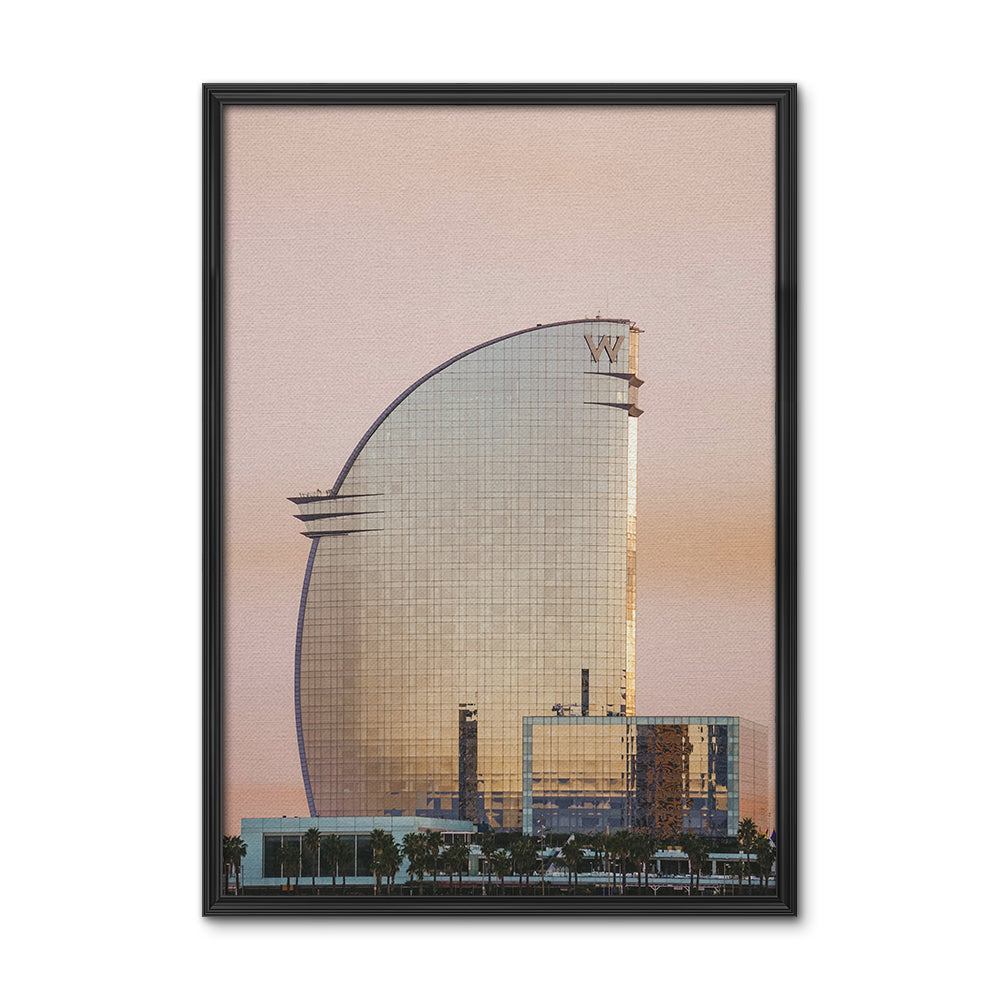 Morning In Barcelona Large Wall Art