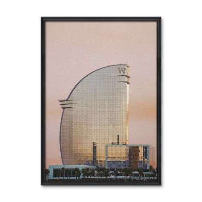 Morning In Barcelona Large Wall Art
