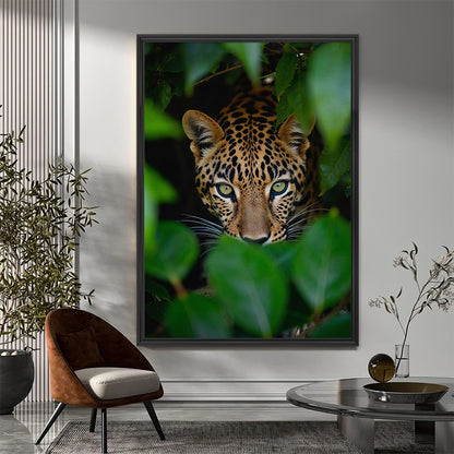 Forest Leopard Large Wall Art