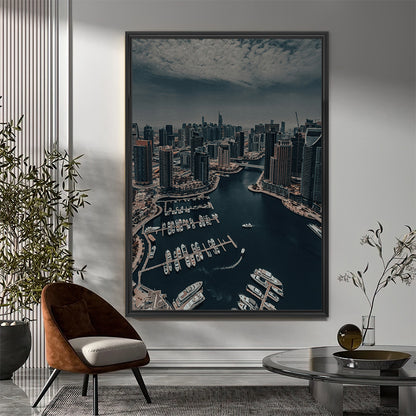 Skyline Of Gold Large Wall Art