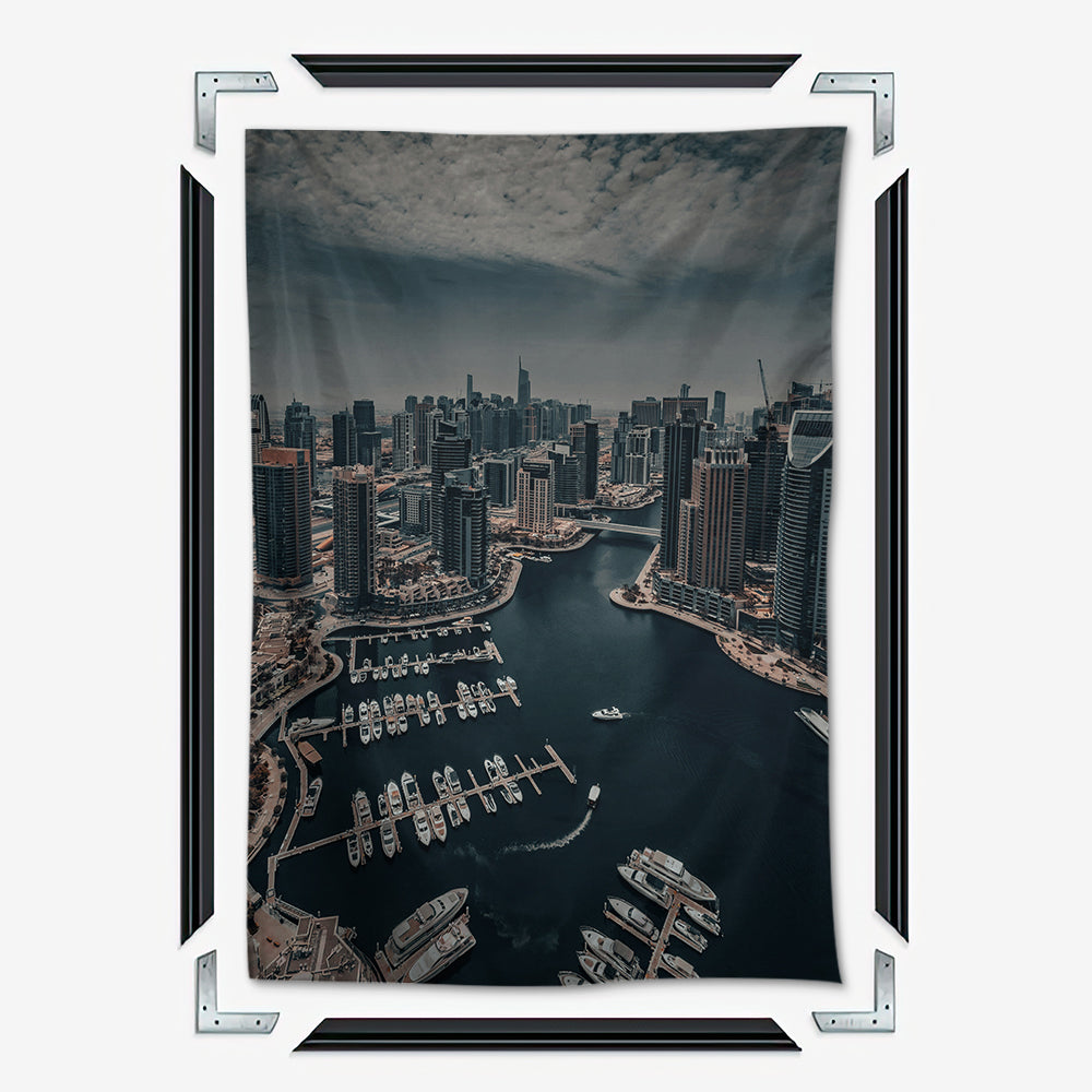 Skyline Of Gold Large Wall Art