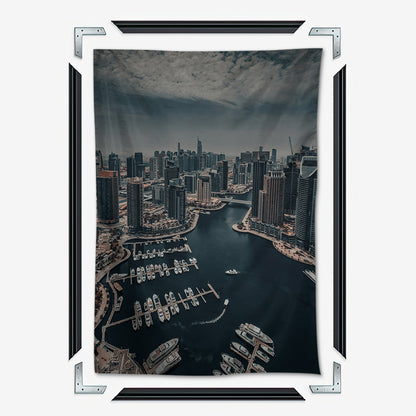 Skyline Of Gold Large Wall Art