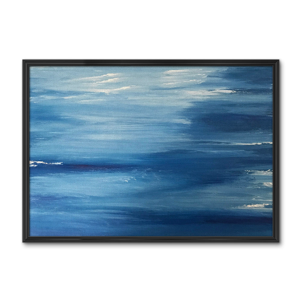 Blue Beach Wall Art