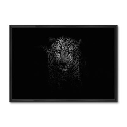 Black & White Leopard Large Wall Art