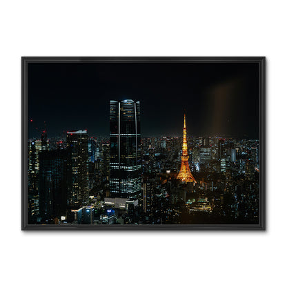 Tokyo At Night Large Wall Art