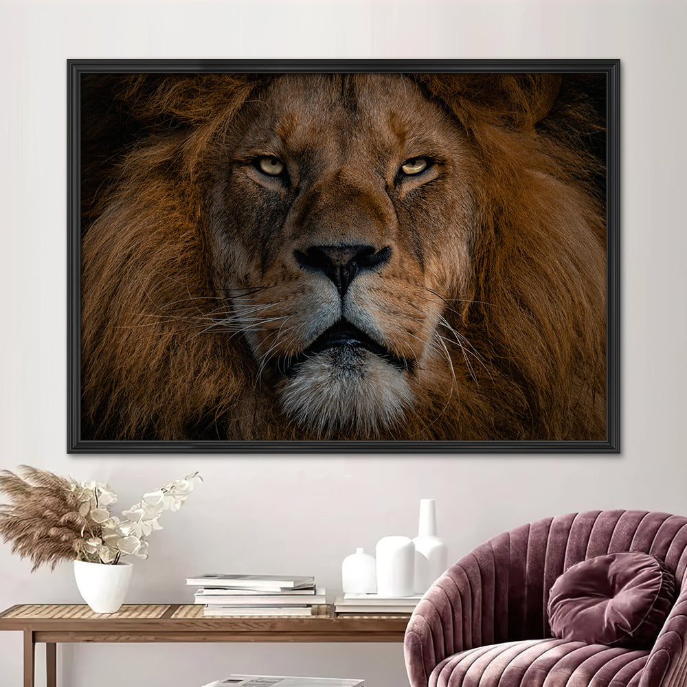 The Lion Large Wall Art